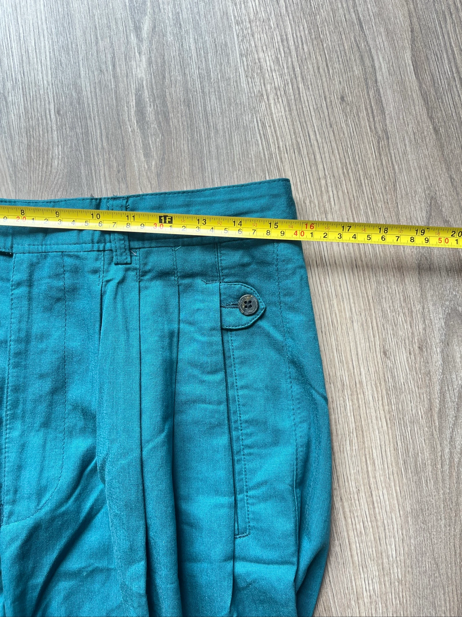 Red point Y2K Super Baggy Jeans Parachute Pants Carpenter Premium Retro Made in USA Vintage 90s unisex – photo 9